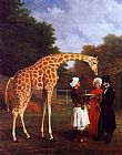 The Nubian Giraffe by Jacques Laurent Agasse